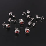 65 Ct Natural Red Garnet Earrings - GEMHUB - View 5