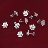 65 Ct Natural White Topaz Earrings - GEMHUB - View 6