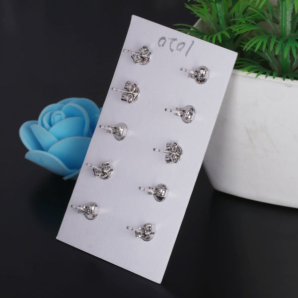 65 Ct Natural White Topaz Earrings - GEMHUB - View 4