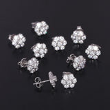 65 Ct Natural White Topaz Earrings - GEMHUB - View 5