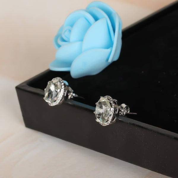 10 Ct Natural Aqua Sky Aquamarine Earrings - GEMHUB - View 5