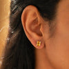 10 Ct Natural Yellow Citrine Earrings - GEMHUB