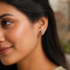 10 Ct Natural Brown Topaz Earrings - GEMHUB