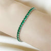 14k Yellow Gold 4.75Ct Round Natural Diamond Certified Exquisite Tennis Bracelet - Image 4 - GEMHUB
