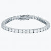 9.30Ct Round Cut Sparkling Natural Diamond Tennis Bracelet 14k Yellow Gold - Image 4 - GEMHUB