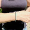 HUGE Emerald Cut Lab-Grown Diamond Dedicated Tennis Bracelet 14K White Gold - Image 4 - GEMHUB