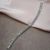 9.50Ct Round Certified Natural Diamond Tennis Bracelet 14k White Gold GIA Passed - Image 3 - GEMHUB