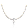 2.73 Ct Diamond Jewellery Set G-H VS Natural Diamond Necklace & Earrings