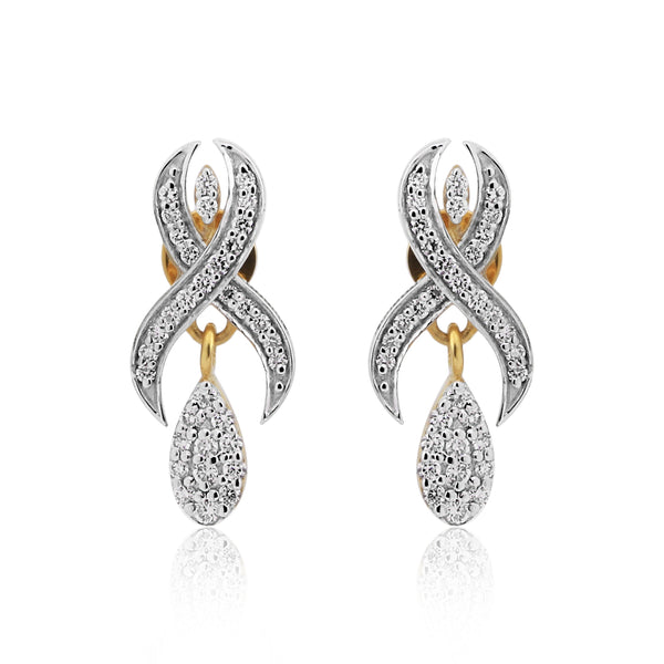 2.73 Ct Diamond Jewellery Set G-H VS Natural Diamond Necklace & Earrings