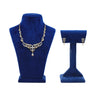 Natural 4.04 Ct Diamond Set G-H-I VS Luxury Necklace Earrings Fine Jewellery in 18kt Yellow Gold