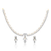 2.73 Ct Diamond Jewellery Set G-H VS Natural Diamond Necklace & Earrings
