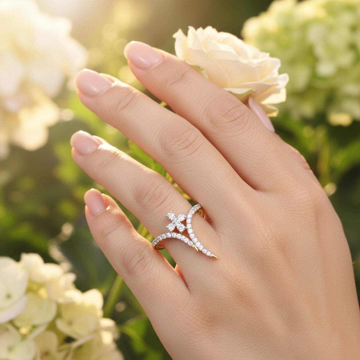 0.50 Ct Diamond Ladies Ring G-H VS Natural Diamond Fine Jewellery Gift