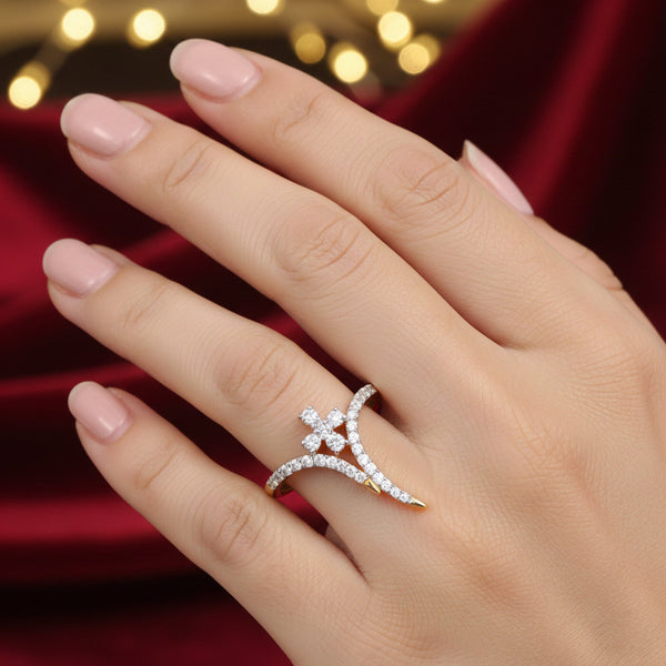0.50 Ct Diamond Ladies Ring G-H VS Natural Diamond Fine Jewellery Gift