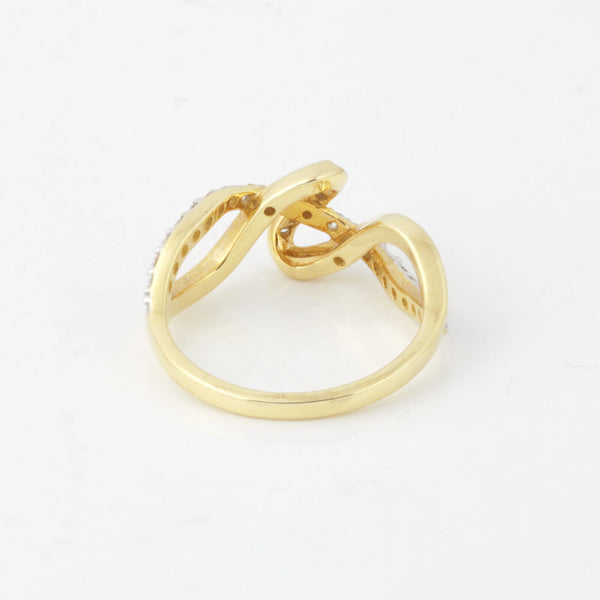 Elegant 0.27 Ct Natural Diamond Ring H-I VS Women Fine Jewellery