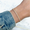 Sparkling Natural GH/VS Diamond 14k Gold 3Ct Round Cut Women's Tennis Bracelet - Image 3 - GEMHUB