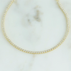 Sparkling Natural GH/VS Diamond 14k Gold 3Ct Round Cut Women's Tennis Bracelet - Image 2 - GEMHUB