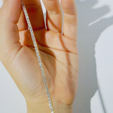 Round Cut 4.50CT IGI Certified Natural Diamond Tennis Bracelet 14K Yellow Gold - Image 3 - GEMHUB