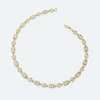 Lab-Grown Diamond Unique Design Bezel Set Women Tennis Bracelet 14K Yellow Gold - Image 4 - GEMHUB