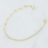 Women 1.50Ct Round Natural GH/SI Diamond Chain Tennis Bracelet 14k Yellow Gold - Image 4 - GEMHUB