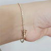 Elegant 14K Yellow Gold Natural Diamond Tennis Bracelet IGI Certified Daily Wear - Image 2 - GEMHUB