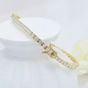 GDGL Certified 7Ct Natural Diamond Women's Tennis Bracelet 14Kt Yellow Gold - Image 4 - GEMHUB