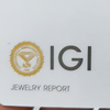 Martini Set Round Cut Natural IGI Diamond Tennis Chain Bracelet 14k Rose Gold - Image 4 - GEMHUB