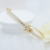 Certified GH/SI 6.20Ct Natural Diamond 14Kt Yellow Gold Tennis Bracelet Fro Her - Image 3 - GEMHUB
