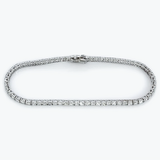 5CT Round Cut Natural Diamond Engagement Gift For Tennis Bracelet 14k White Gold - Image 4 - GEMHUB