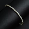 Certified 6.50Ct GH/VS Natural Diamond Tennis Bracelet For Her 14Kt Yellow Gold - Image 3 - GEMHUB
