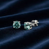 2 Ct Round Cut Lab Grown Diamond Earrings - View 4