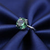 3.00 Ct Round Cut Lab Grown Diamond Ring - GEMHUB - View 5