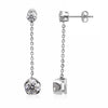 6 Ct Round Cut Lab Grown Diamond Earrings - GEMHUB
