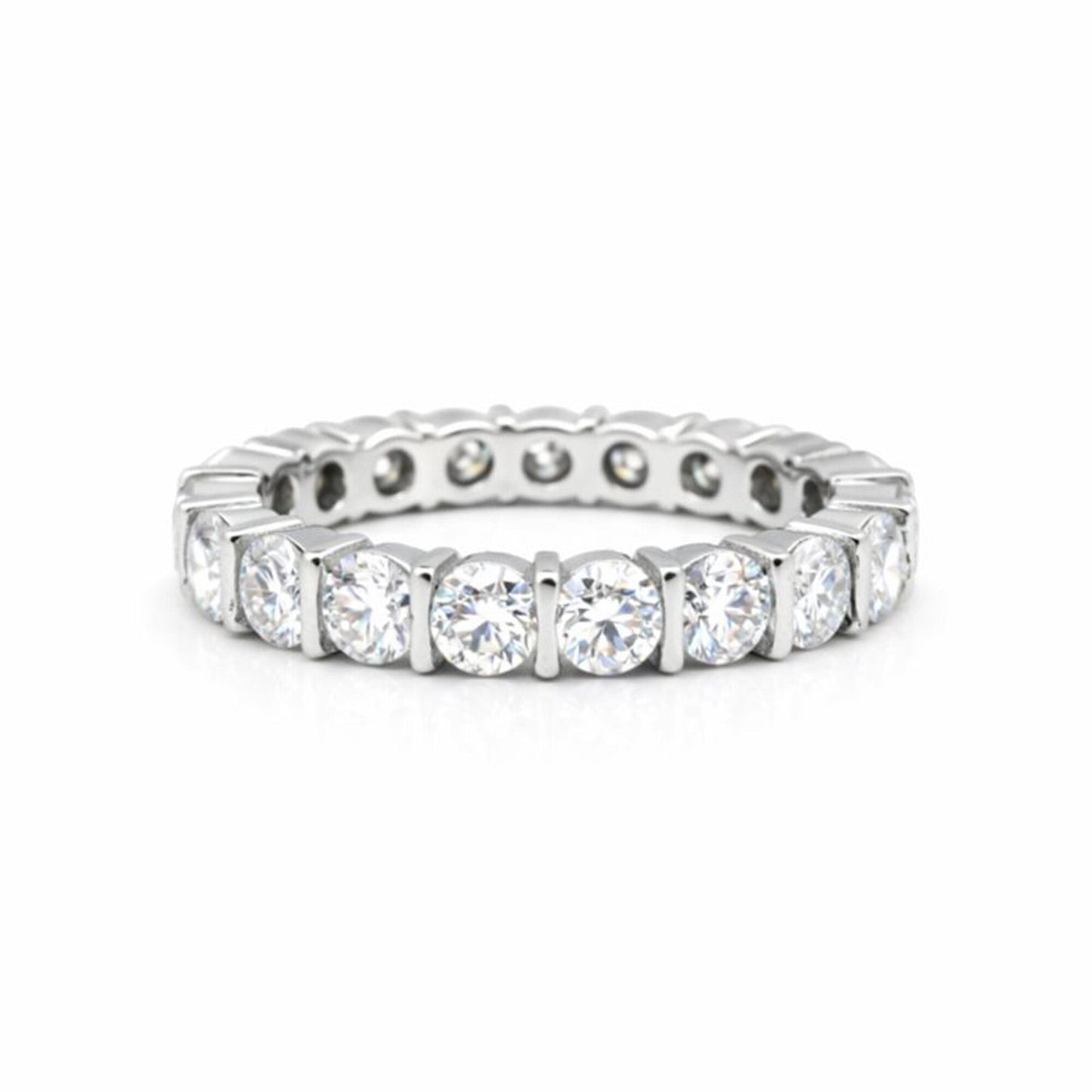 2.00 Ct Round Cut Lab Grown Diamond Ring - GEMHUB - View 6