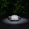 3.60 Ct Radiant Cut Lab Grown Diamond Ring - GEMHUB - View 6