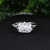 3.60 Ct Radiant Cut Lab Grown Diamond Ring - GEMHUB - View 3