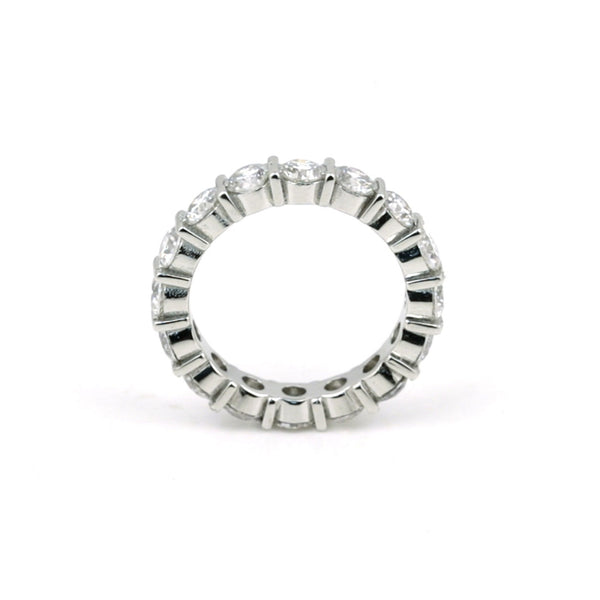 2.00 Ct Round Cut Lab Grown Diamond Ring - GEMHUB - View 3