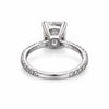3.30 Ct Emerald Cut Lab Grown Diamond Ring - GEMHUB - View 3
