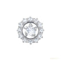 Certified 18K Yellow Gold Diamond Stud Earrings 0.48 Ct. for Women