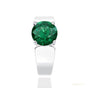 Certified 2.35ct VS1 Blue Moissanite Ring Fine Jewellery for Women 18K Gold Plated Ve 18K Gold Plated
