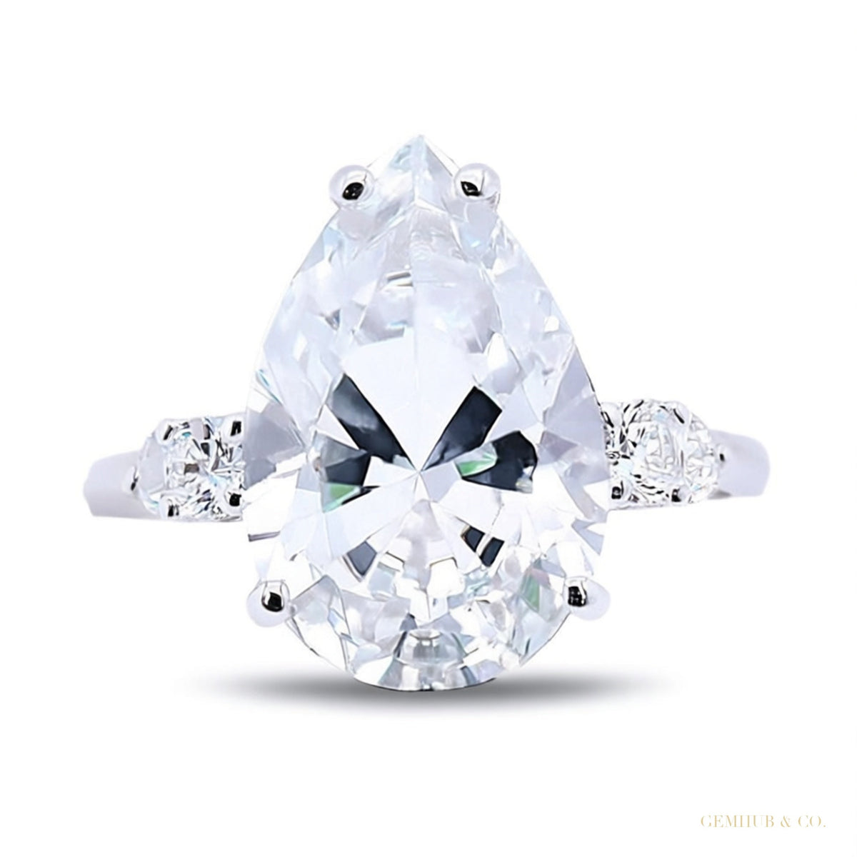 Pear Cut Rings