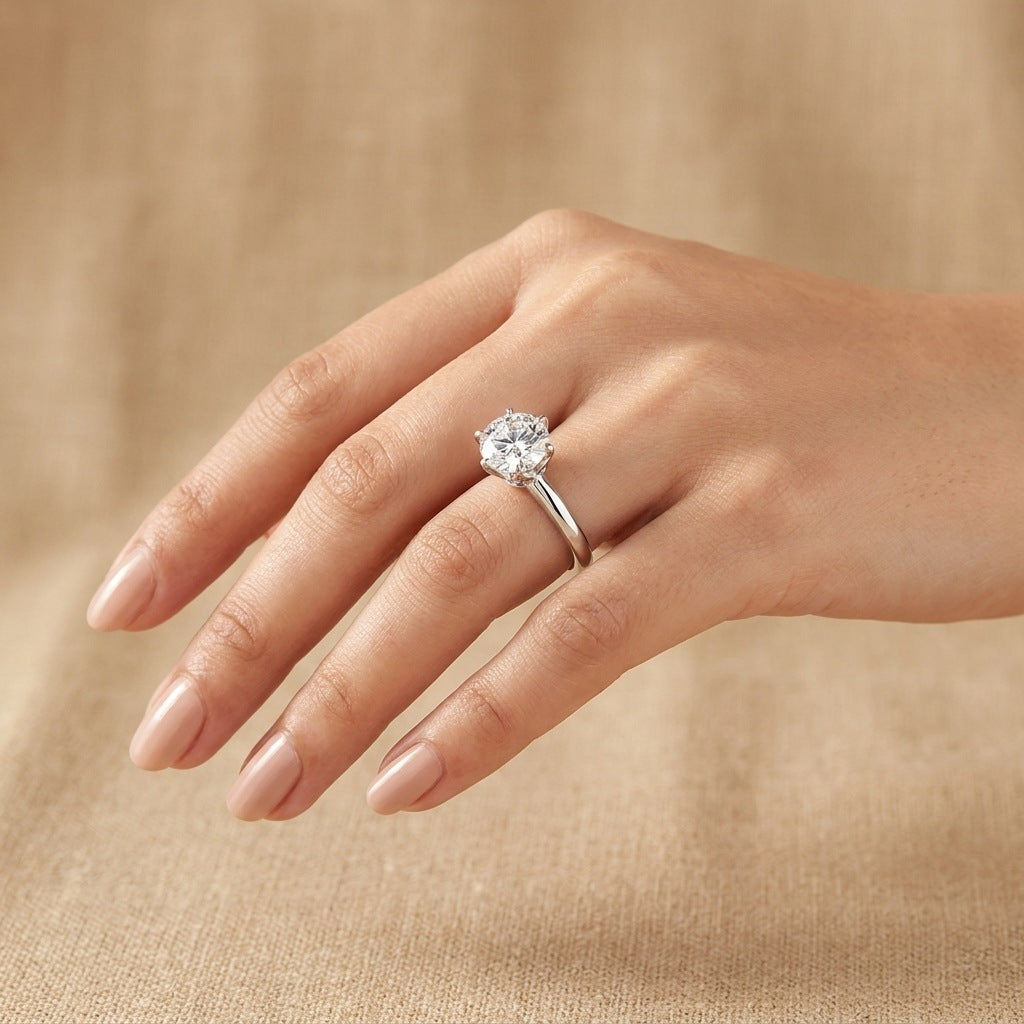 Moissanite Rings