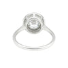 GEMHUB 3.00 Ct oval cut lab grown diamond ring with VS1 clarity in 18k gold vermeil.