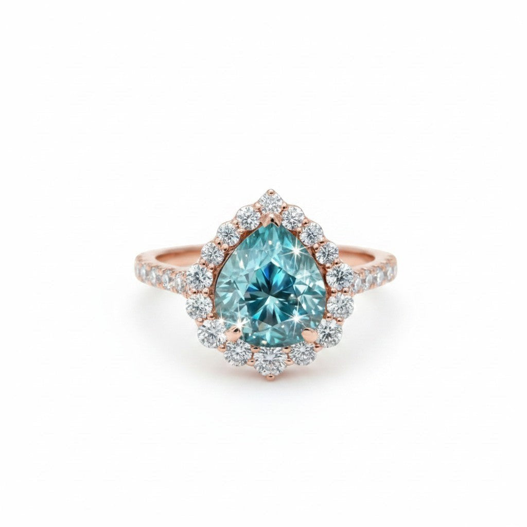 Pear Cut Rings