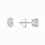 IGI F/VS 1 Ct Marquise Lab Grown Diamond Earrings 950 Platinum Screw