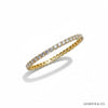 6 carat natural diamond tennis bracelet in 14k yellow gold, GH/VS clarity