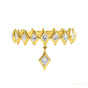 IGI Certified 0.15 Ct. Natural Diamond Earrings in 18K Gold For women