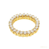 IGI Certified 0.48 Ct. Diamond Stud Earrings in 18K Yellow Gold for Women – white background main image