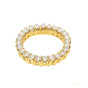 IGI Certified 0.48 Ct. Diamond Stud Earrings in 18K Yellow Gold for Women