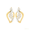 Natural Diamond IGI Certified 0.29 Ct. 18K Gold Earrings for Women Trendy – white background main image