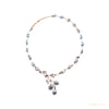 Natural Diamond Necklace Set with Earrings 18K Yellow Gold 1.60 Ct IGI Certified – white background main image